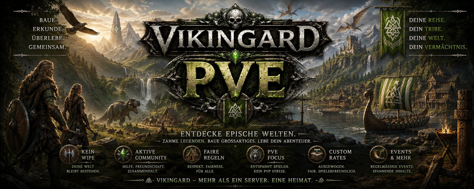 Vikingard PVE — Entdecke epische Welten